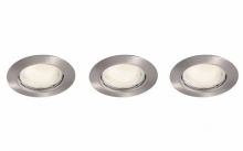 FREA SET-3 OPRAWY STRP 3X7W GU10/PLCE CHROM-MA